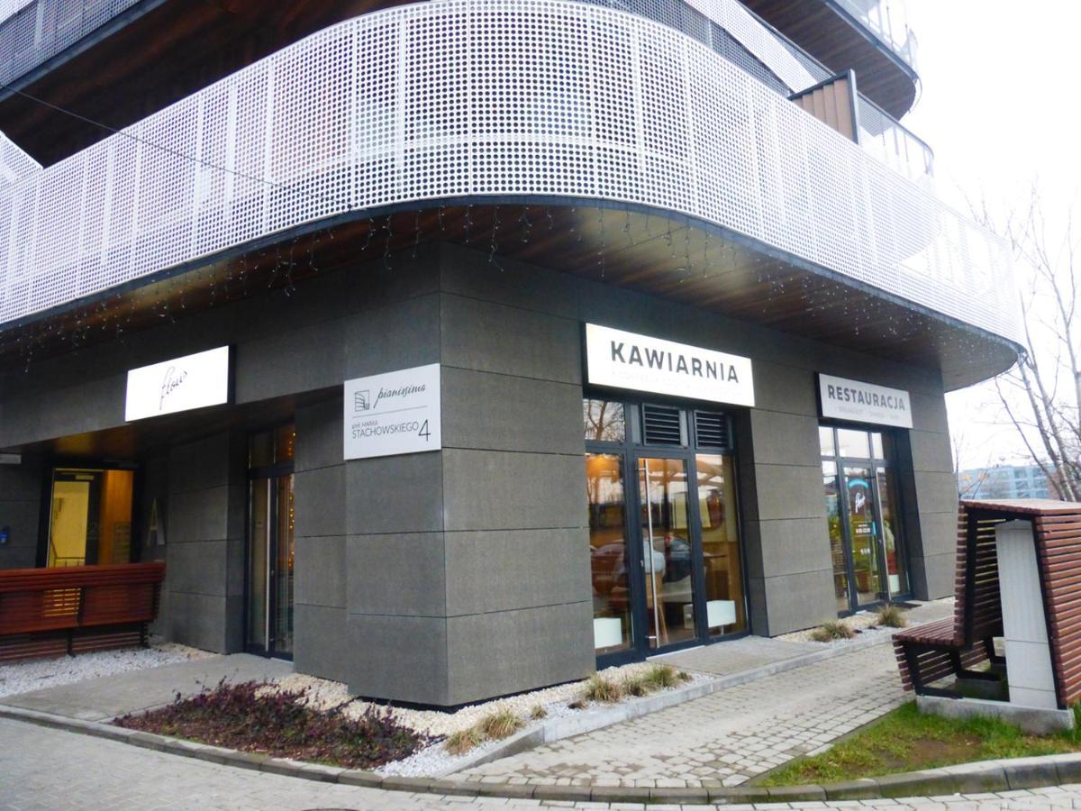 Apartament Nad Wisla - Pianissimo คราคูฟ ภายนอก รูปภาพ